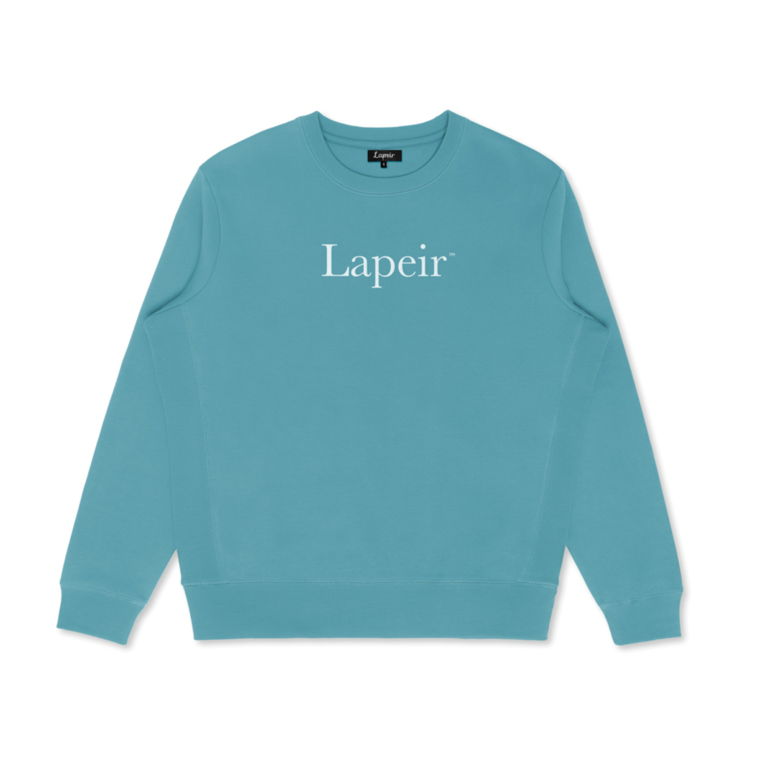 Mykonos Blue Lapeir Crewneck Sweatshirt